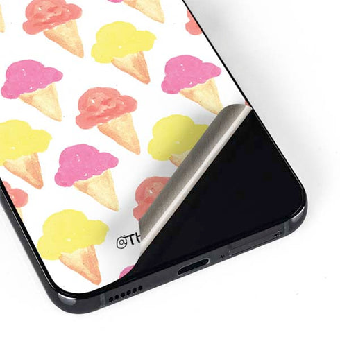 Bouffants and Broken Hearts Ice Cream Galaxy S22 Plus Skin